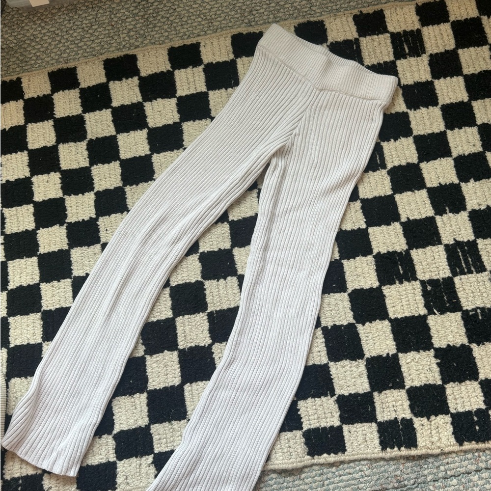 Knit tiger mist lounge pants